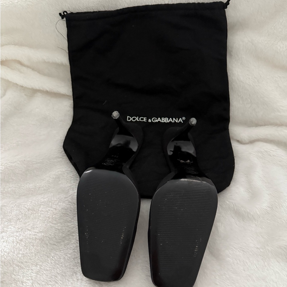 Dolce & Gabbana Women's Black Mules - Picture 5 of 5